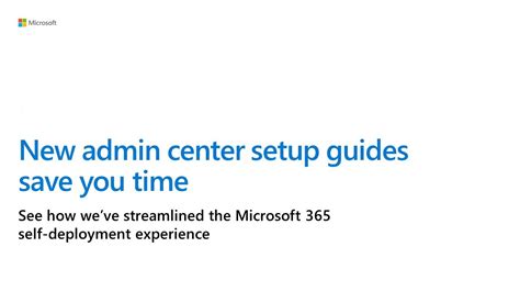 How To Use The New Microsoft 365 Admin Center Setup Guides Youtube
