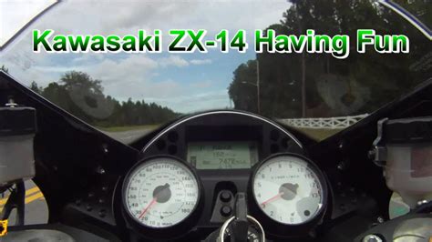 It only did 196.2mph today but did 198mph last weekend all out. Kawasaki ZX-14 Top Speed Ride with Go Pro cam - YouTube