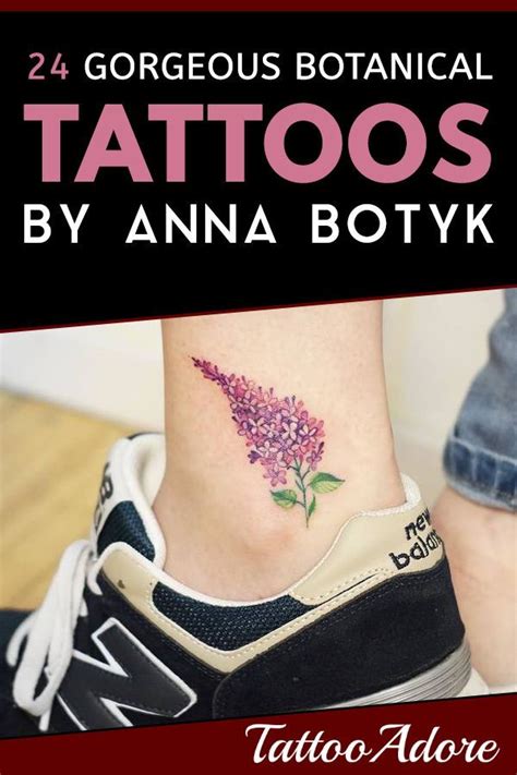 24 Gorgeous Botanical Tattoos By Anna Botyk Tattooadore Botanical