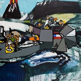 With svatopluk matyás, bozidara turzonovová, karel augusta, karel belohradský. Bororo @ Galería de Arte Trece