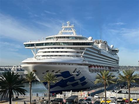 Newly Refurbished Princess Cruise Ship Sails From New Homeport