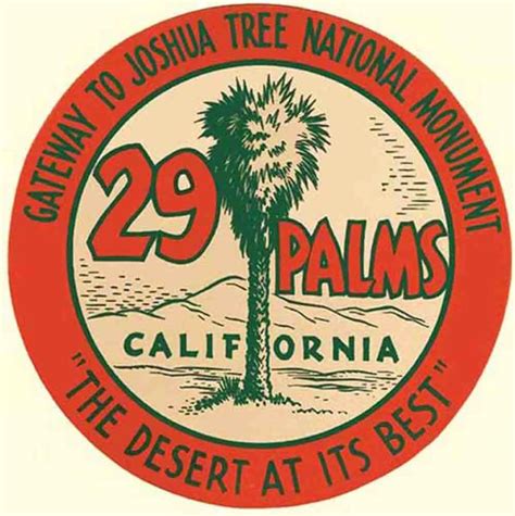 29 Palms California Vintage Road Trip Collection