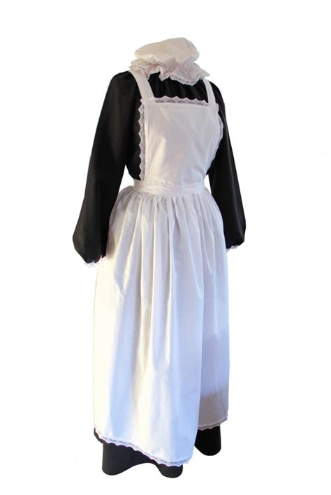 Ladies Victorian Edwardian Maid Costume Size 10 12 Complete Costumes Costume Hire
