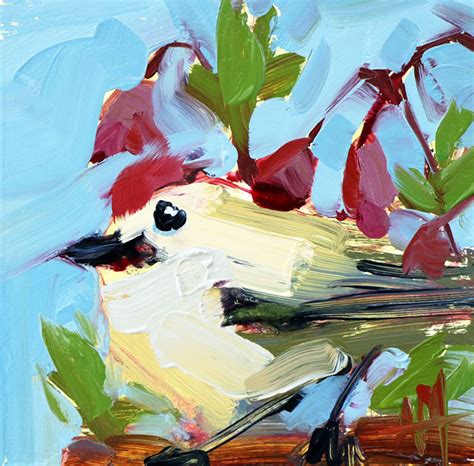 This Artist Creates Sophisticated Oil Paintings Of Birds By Using Thick