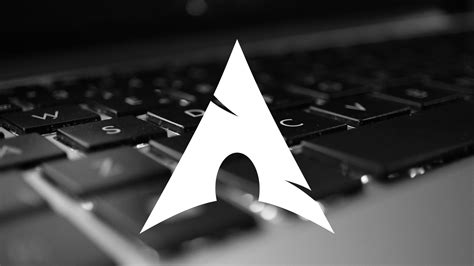 Arch Linux Logo With Laptop Keyboard By Andreaser On Deviantart