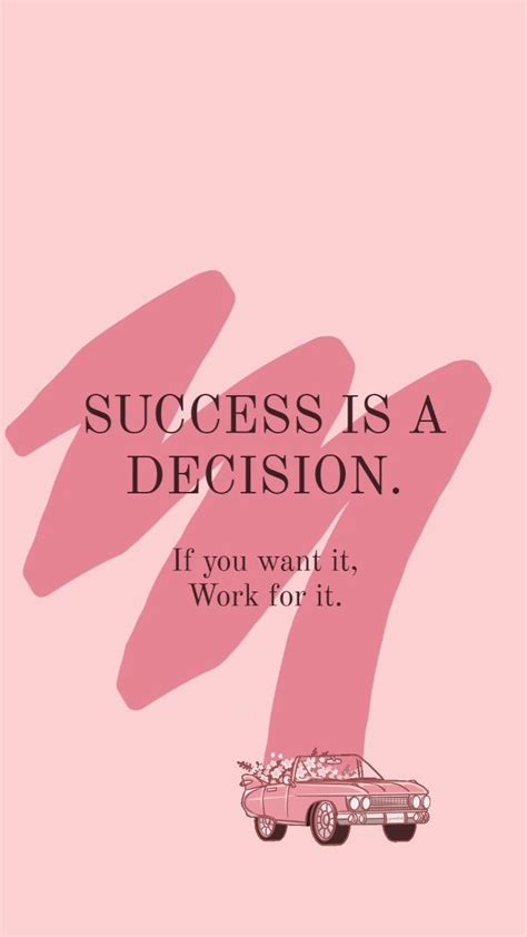 Aesthetic Success quotes | Daily quotes positive, Pink wallpaper quotes ...