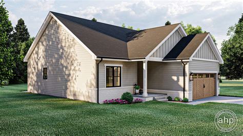Affordable Modern Farmhouse Ranch Plan With Walk In Pantry Rosewater