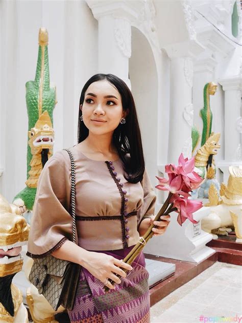 Beauty Blogger Nay Chi Oo Beautiful Photos Collection May 2018 Papawady
