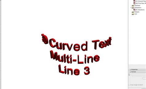 Working with script fonts in cricut design space. Curved 3D ArchiCAD Text - modlar.com