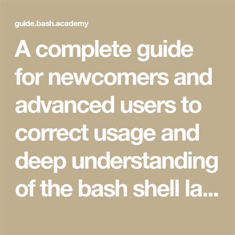 A Complete Guide For Newcomers And Advanced Users To Correct Usage And Deep Understanding Of The
