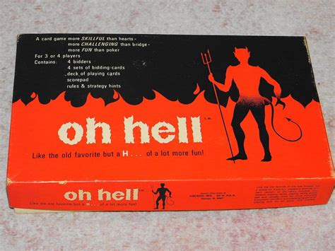 Sold Price Vintage 1973 Oh Hell Card Game September 5 0120 400 Pm Edt