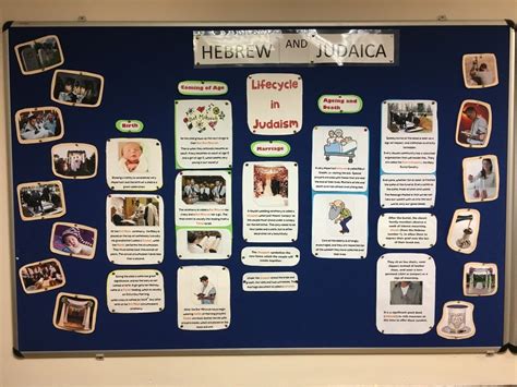 Jewish Studies Students Create Impressive Noticeboard Displays News