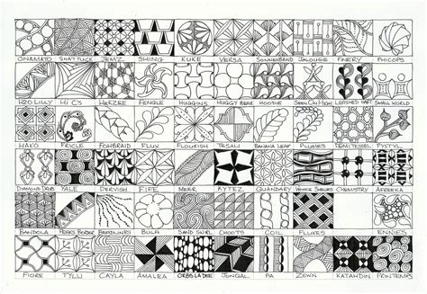 This template can be used many times, filling the. Tangle Prompt Sheet 2 | Zentangle patterns, Tangle ...