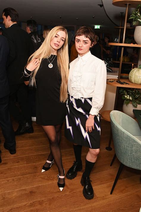 Maisie Williams At Artotel London Battersea Power Station Launch In