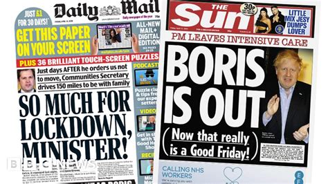 Newspaper headlines: 'So much for lockdown, minister!' - BBC News