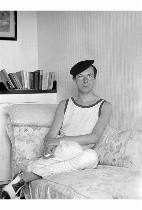 Cecil Beaton Self Portrait In A Typically Eclectic Ensemble Sandwich