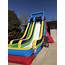Giant Slide Dry  Inflatable Bounce Houses & Water Slides For