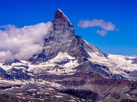 Matterhorn Valais Switzerland Stock Photo Image Of Outdoors Valais