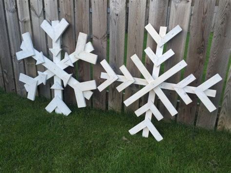 Fantastic Large Wooden Snowflakes Add The Wow Factor To Your Christmas