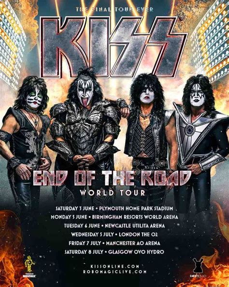 Kiss Announce Final Uk Tour For June And July