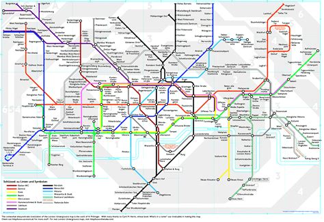 Mapping London Underground Travel Between The Pages