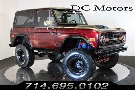 Sport Model Ford Bronco 302 Motor C4 Automatic Transmission For