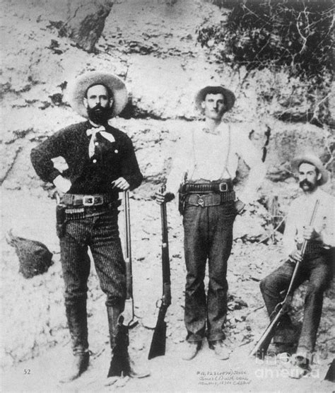 Jesse James With Member Of His Gang By Bettmann