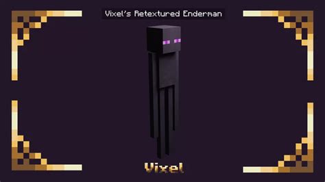 Vixels Retextured Enderman Outdated Minecraft Texture Pack