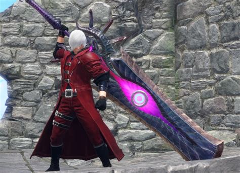 Featuring Dante From The Devil May Cry Series Mhw Dante Armor Over Espinas At Monster Hunter