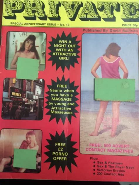 Vintage Private Magazine Special Anniversary Issue No S Picclick