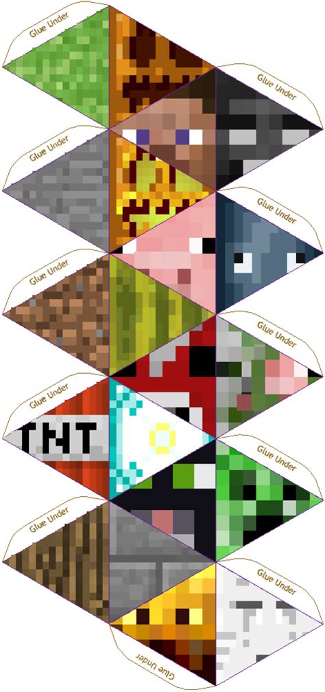 Minecraft Crafts Printable