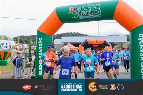 4ª CORRIDA DAS CACHOEIRAS É REALIZADA EM BUENO BRANDÃO Bueno Brandão