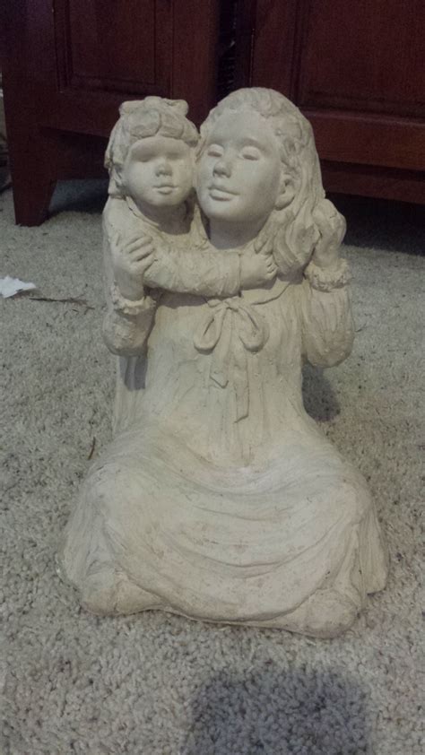 I Have A Dee Crowley Austin Sculpture Of A Babe Sitting With A Babe