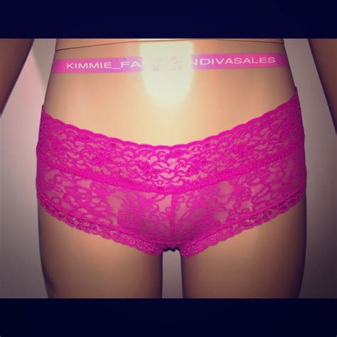 victoria s secret intimates and sleepwear victorias secret pink lace cheeky panty poshmark