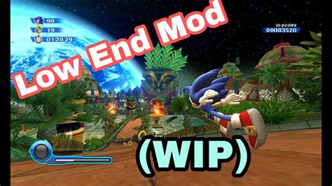 Sonic Colors Wii Pc Dolphin Emulador Low End Mod Wip Youtube