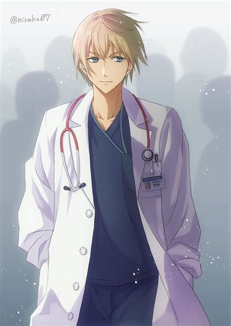 Pin By Roly Elena On Ghosho Boy Doctor Anime Anime Doctor Cute