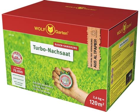 Prices and ratings for wolf garten rasensamen compare products and find the best offers on switzerland's largest price comparison | toppreise.ch Rasensamen Wolf-Garten Turbo-Nachsaat 2,4 kg / 120 m² ...
