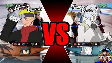 Naruto And Sasuke The Last Mode Vs Toneri And Momoshiki Youtube