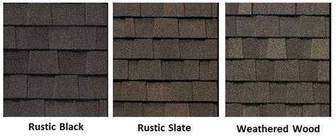 Rustic black heritage proline stormfighter ir is a laminated, fiberglass asphalt shingle featuring an additional polyester mat which reinforces the entire shingle and provides double reinforcement of the sawtooth and the common bond areas. tamko shingle colors - Henry Poor Lumber Company