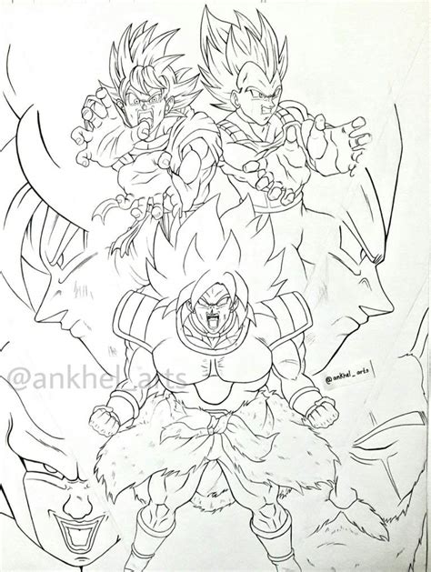Dibujos De Dragon Ball Super Para Colorear Most Complete Grado