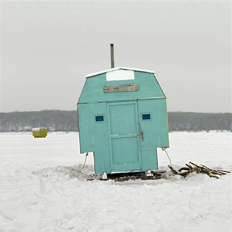 Architecture Off The Grid Quirky Ice Huts Dot Canadas Frozen Lakes