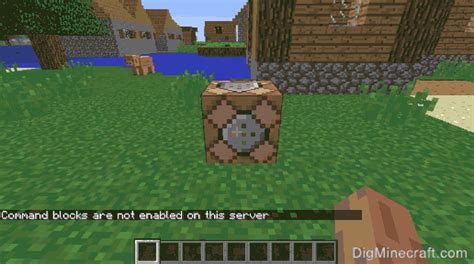 The command block will not be in the creative inventory. How to enable Command Blocks on a Minecraft Server