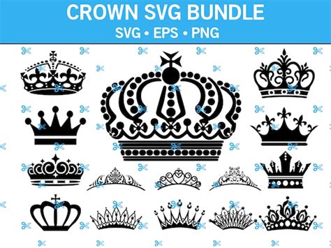 Royal Crown Svg Crown Svg Bundle King Crown Svg Queen Crown Etsy My