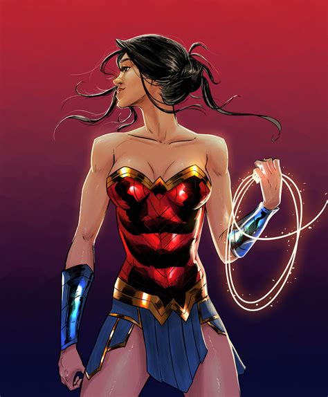 Artstation Wonder Woman Fan Art