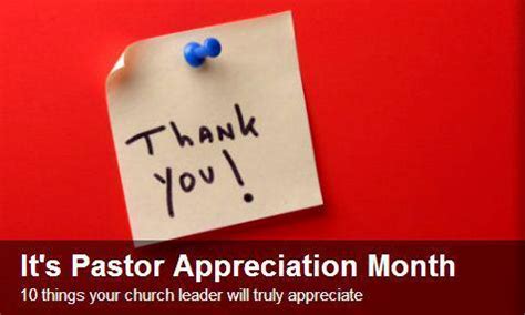 Thank You Pastor Appreciation Month October Pastor Appreciation Month Teacher Appreciation