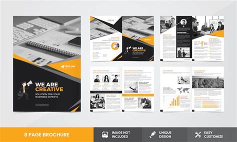 Premium Vector Corporate Company Brochure Template