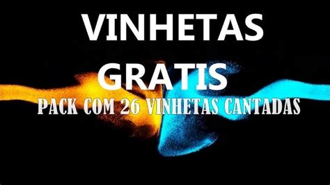 Pack Com 26 Vinhetas Cantadas Neutras Minha Rádio Web