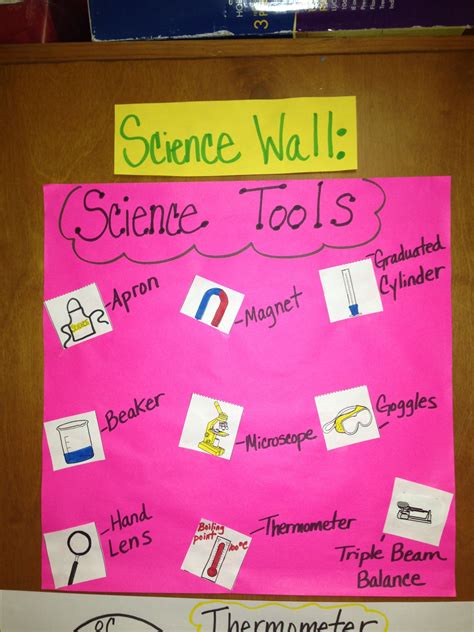 Science Tools Anchor Chart Science Anchor Charts 5th Grade Science