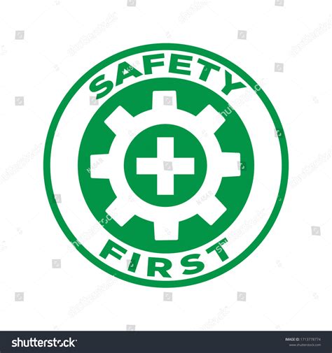 Detail Logo Safety First Koleksi Nomer 10