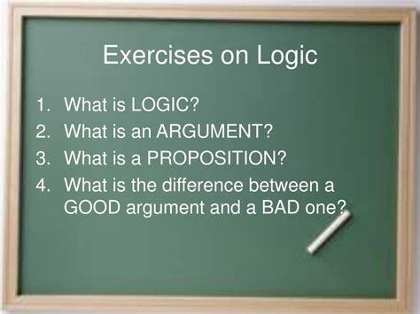 Ppt Introduction To Logic Powerpoint Presentation Free Download